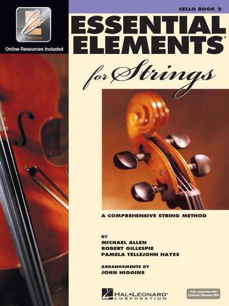 Hal Leonard Essential Elements 2000 for Strings Cello with CD Book 2