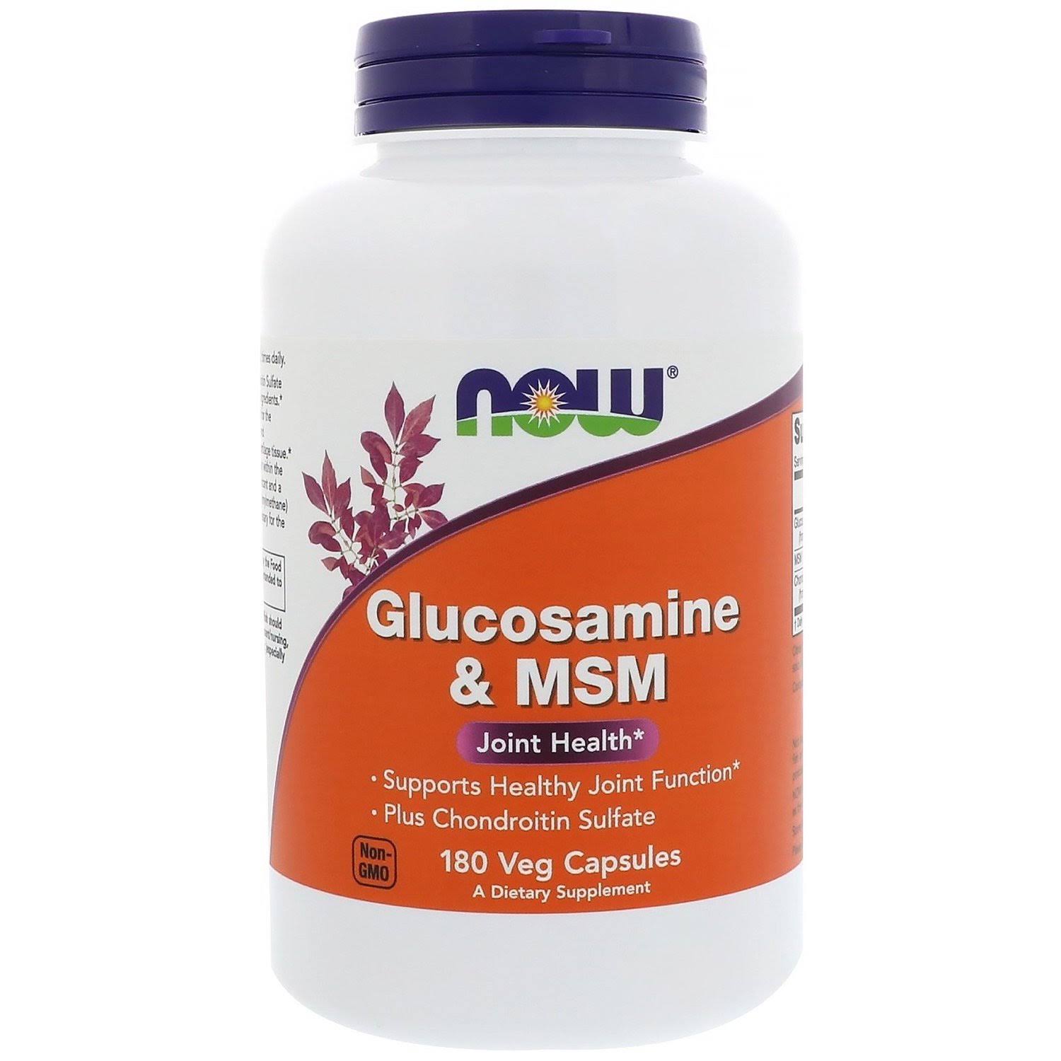 Now Foods Glucosamine & Msm Dietary Supplement