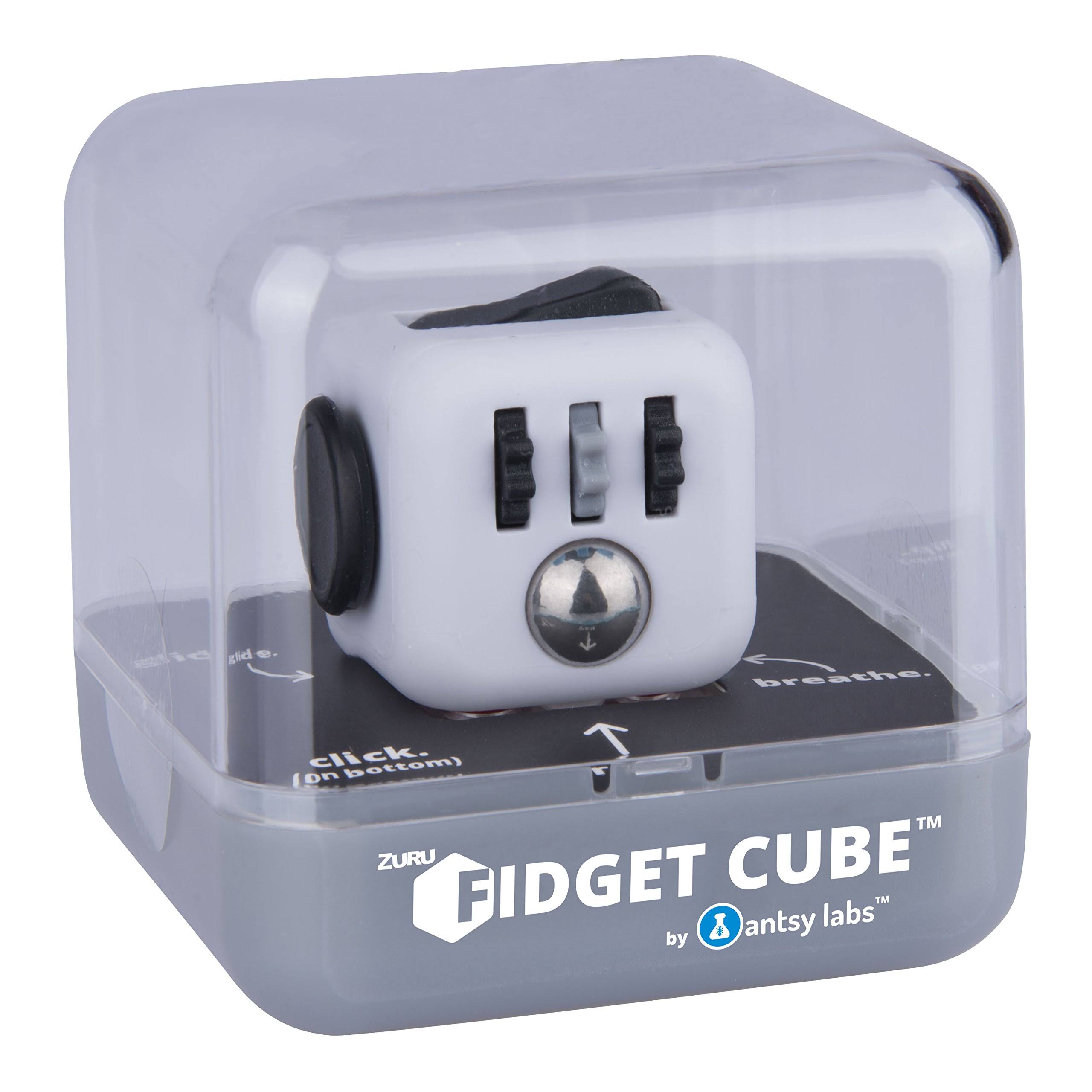 Zuru Original Fidget Cube Toy - Gray and Black