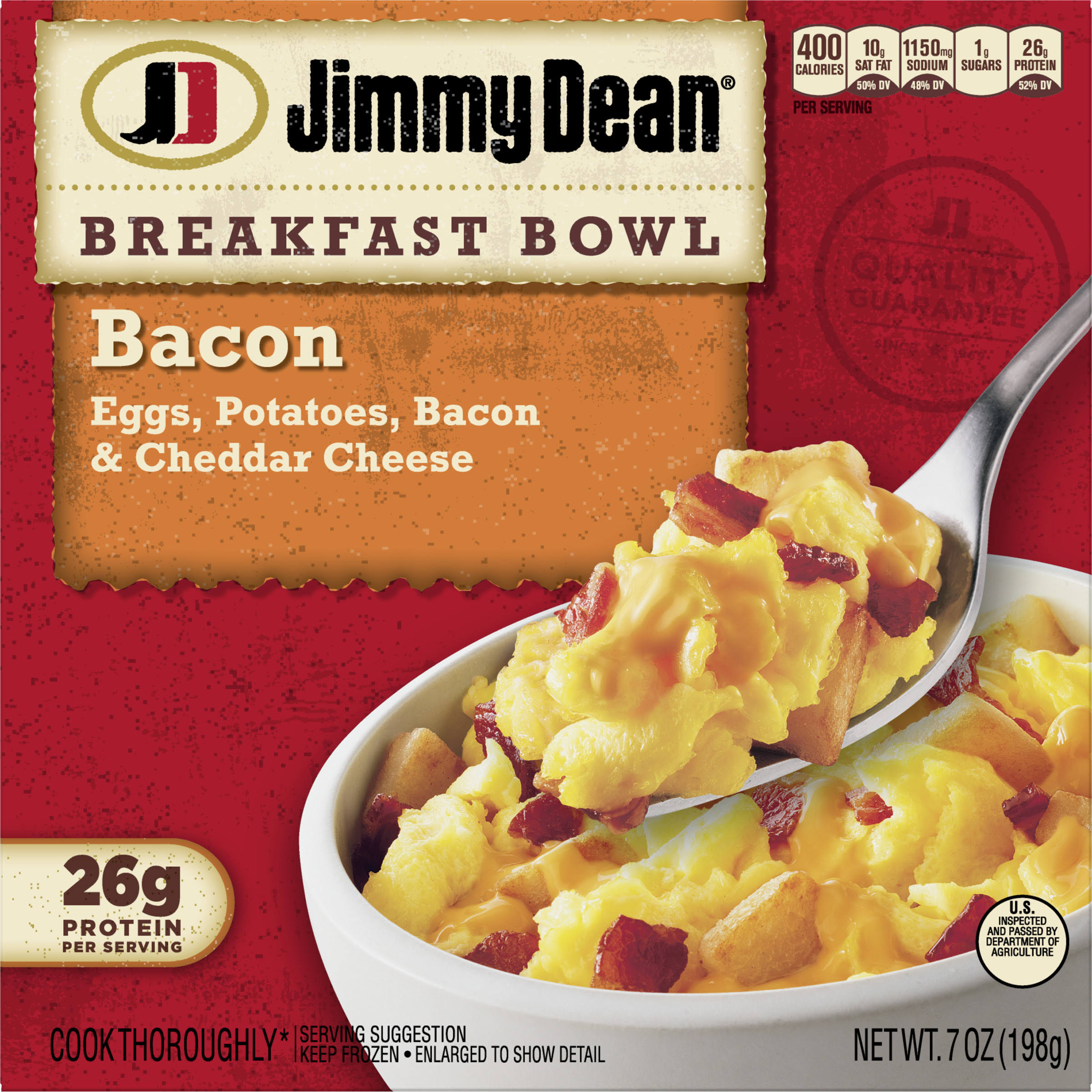 Jimmy Dean Bacon Breakfast Bowl - 7oz
