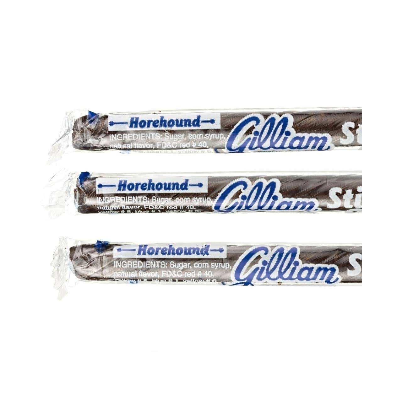 Gillian Quality Horehound Stick Candy, 0.5oz, 80pk