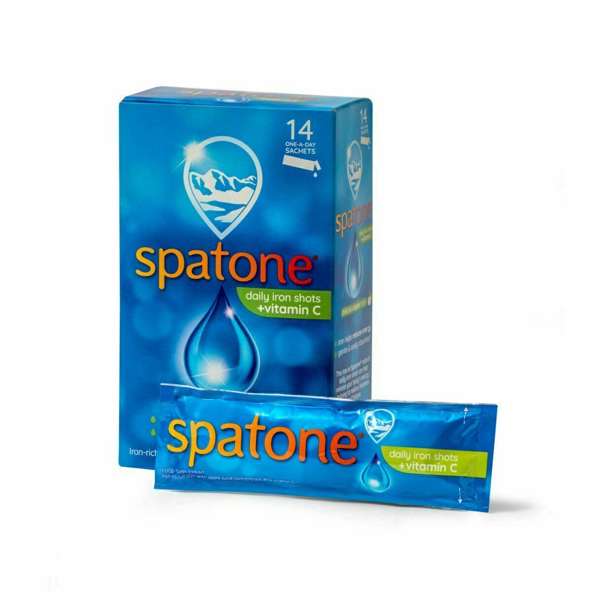 Spatone Liquid Iron with Vitamin C - 25ml, 14 Sachets