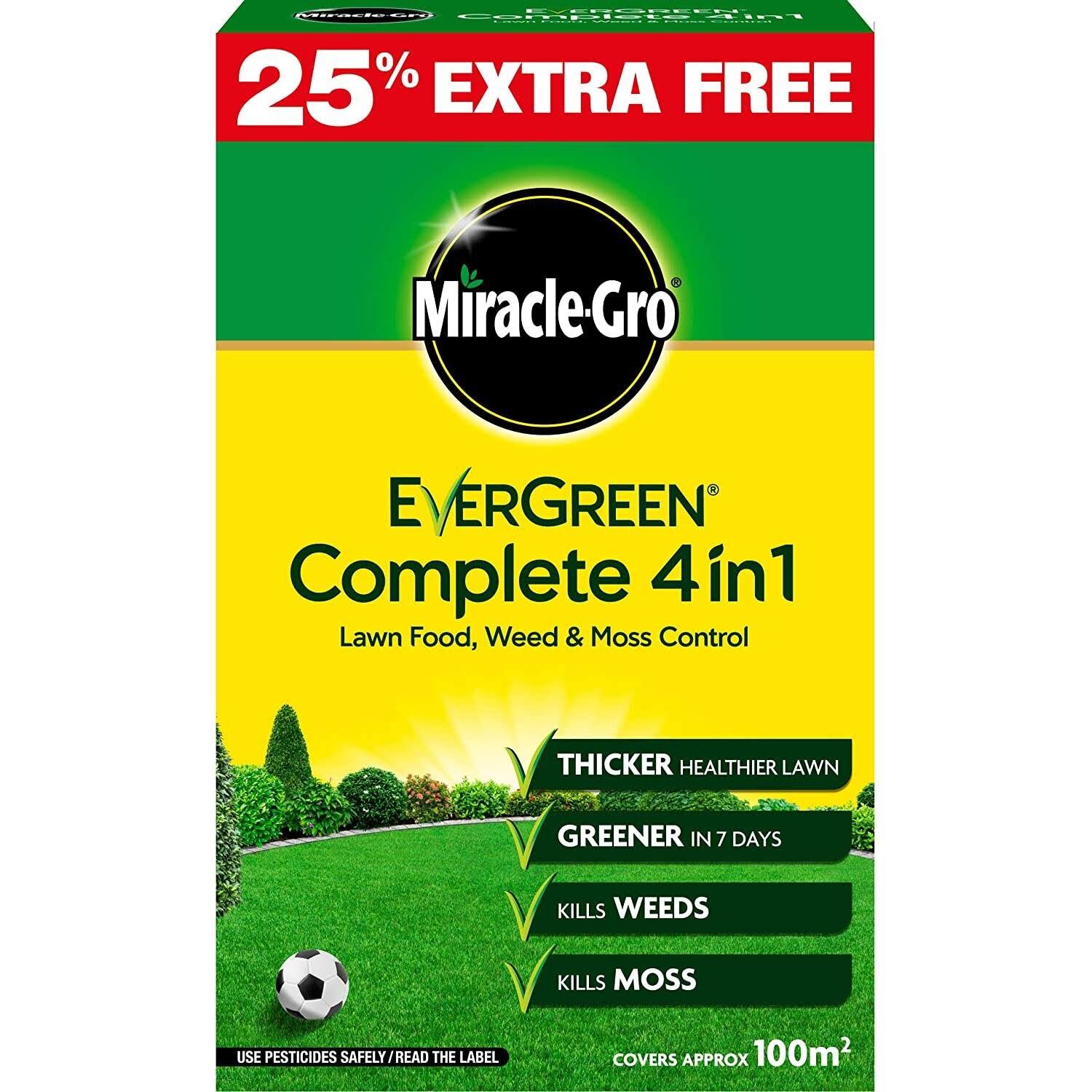 EverGreen Complete 4 in 1 Lawn Feed Weed & Moss Killer - 3.5kg
