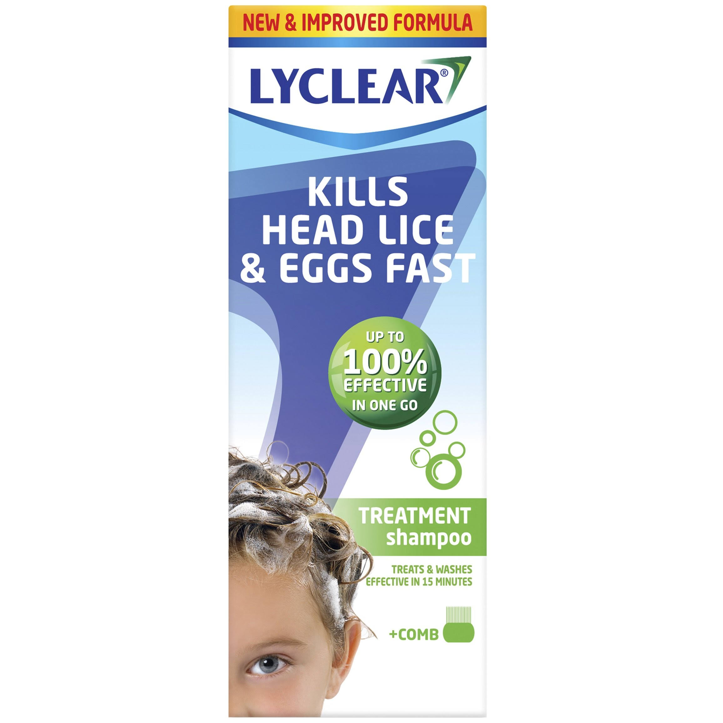 Lyclear Treatment Shampoo with Comb 200ml