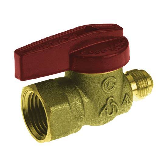 B and K Industries 117-592 Gas Heater Valve - 3/8" x 1/2"