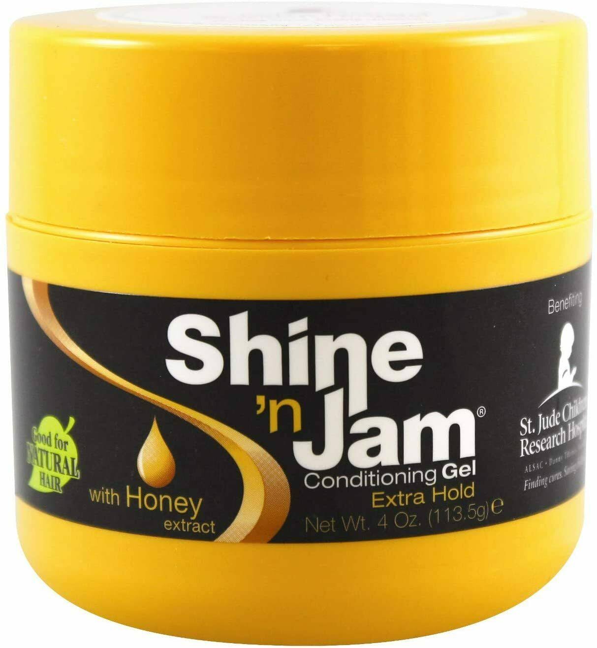 Ampro Shine 'n Jam Conditioning Gel - Extra Hold, 4oz