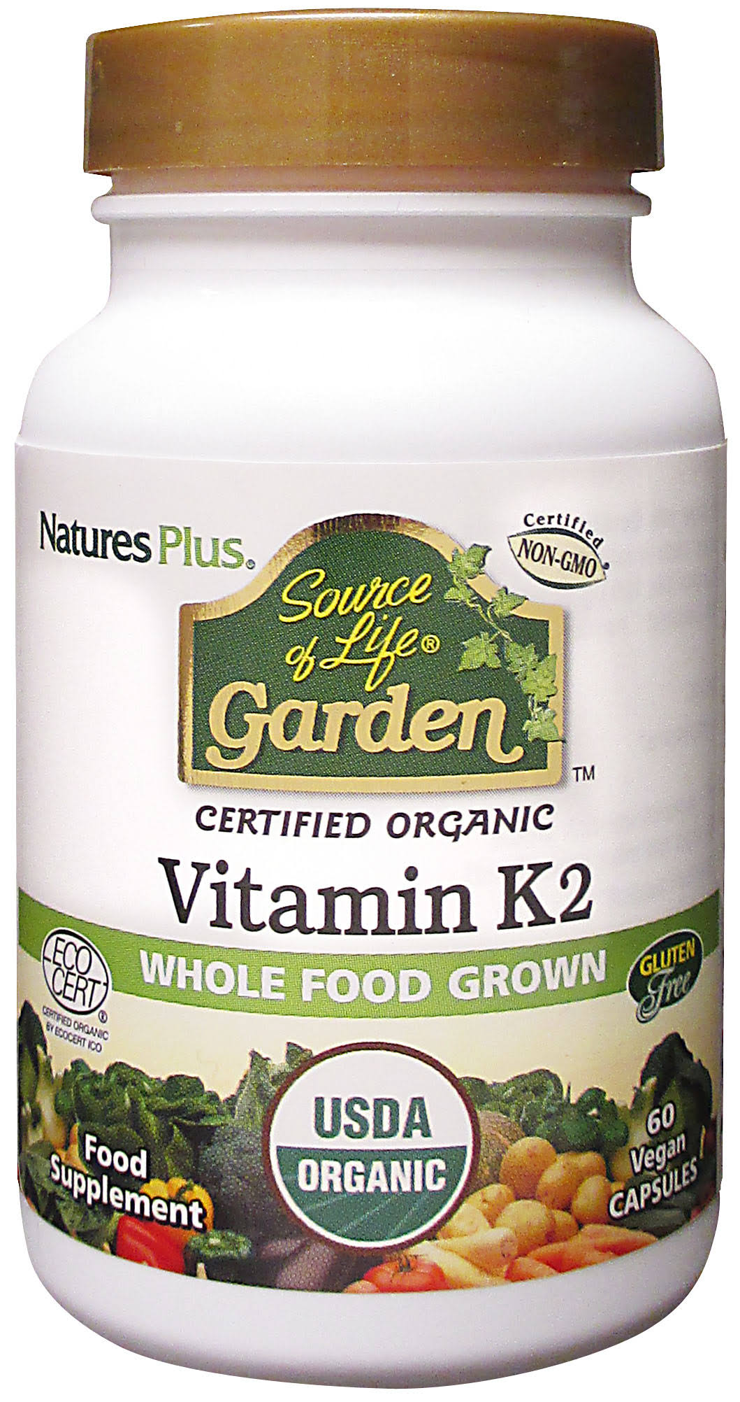 Nature's Plus Source of Life Garden - Vitamin K2 , 60 caps
