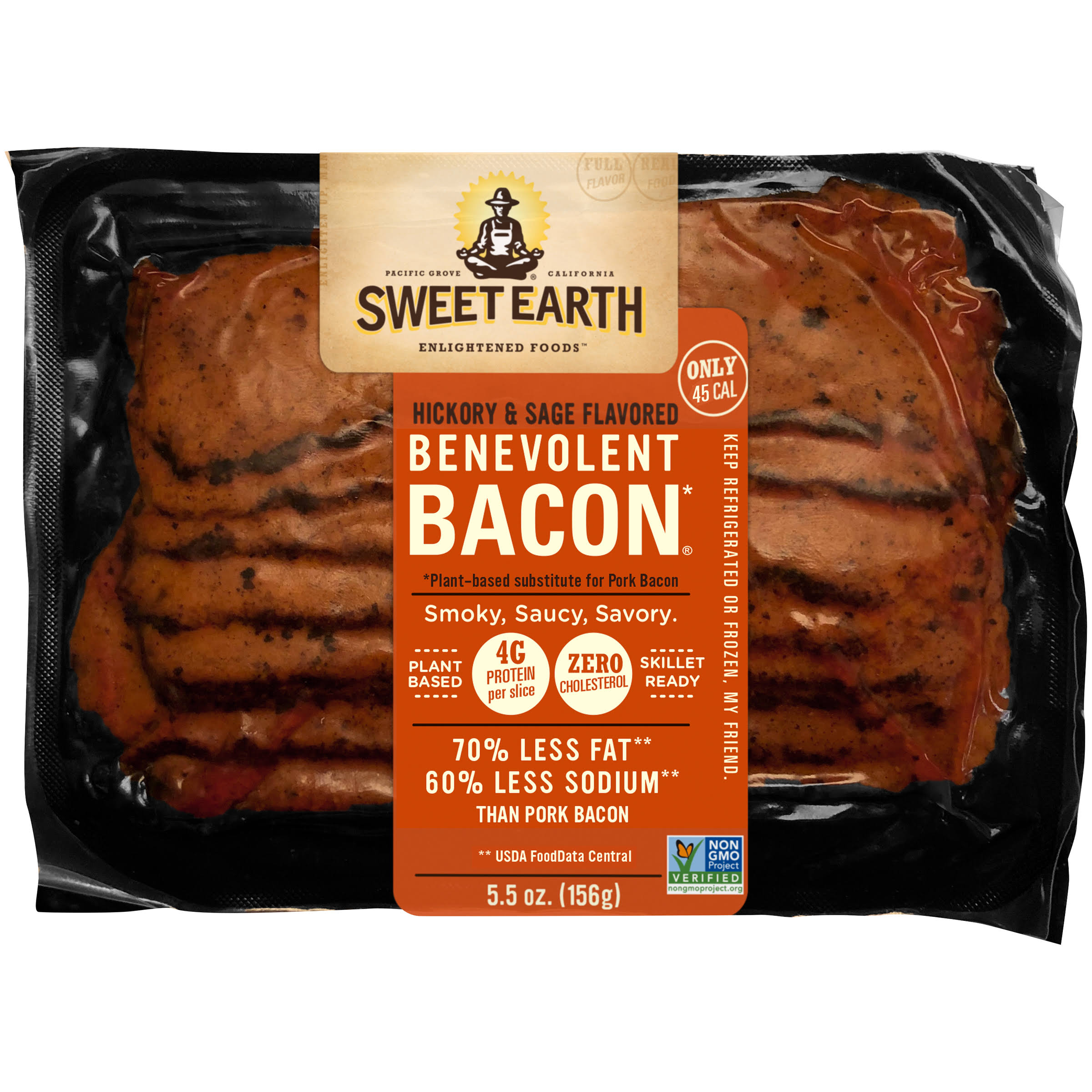 Sweet Earth Vegetarian Bacon - 5.5oz
