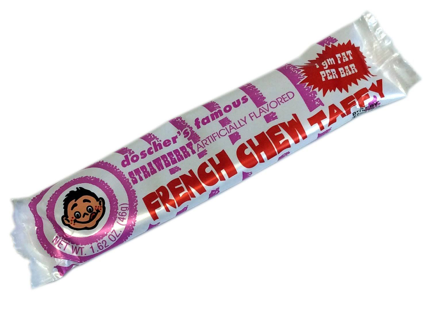 French Chew Taffy (Strawberry)