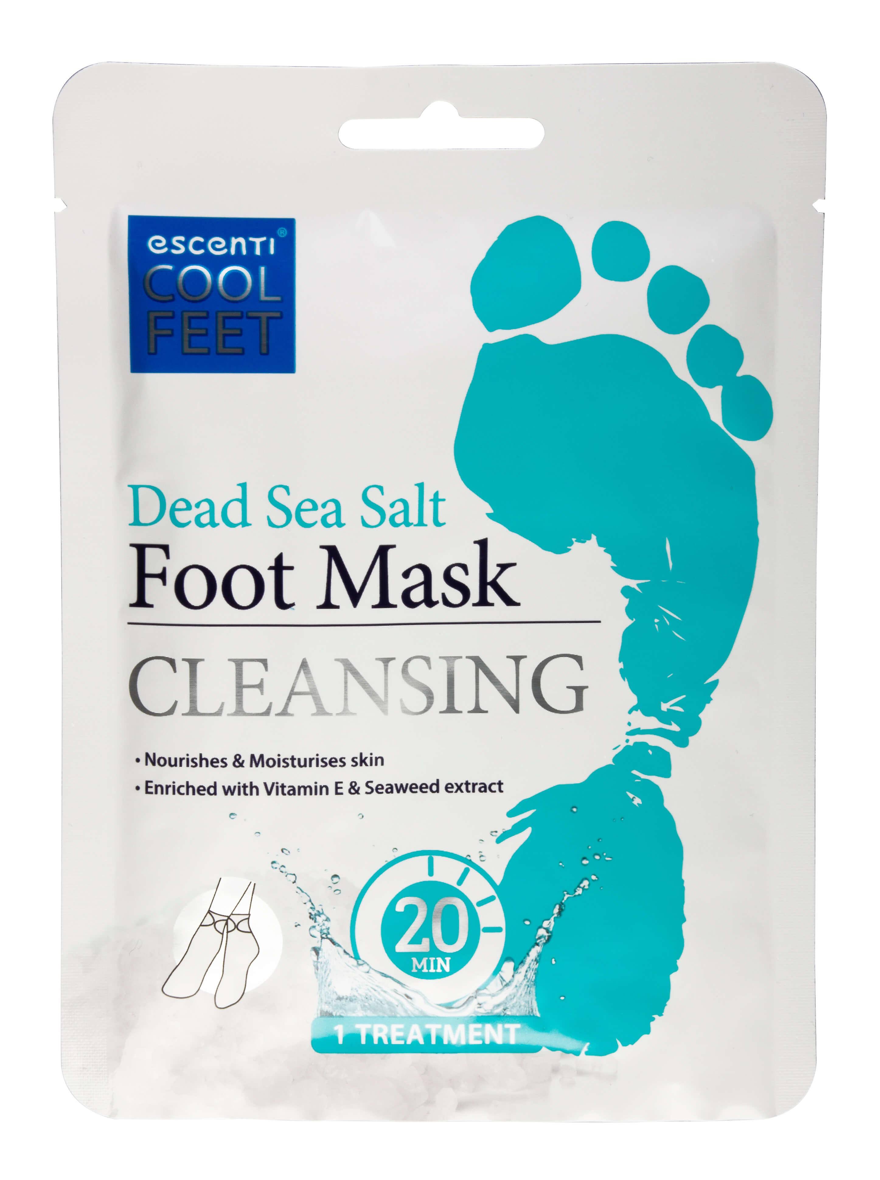 Escenti Dead Sea Salt Foot Mask