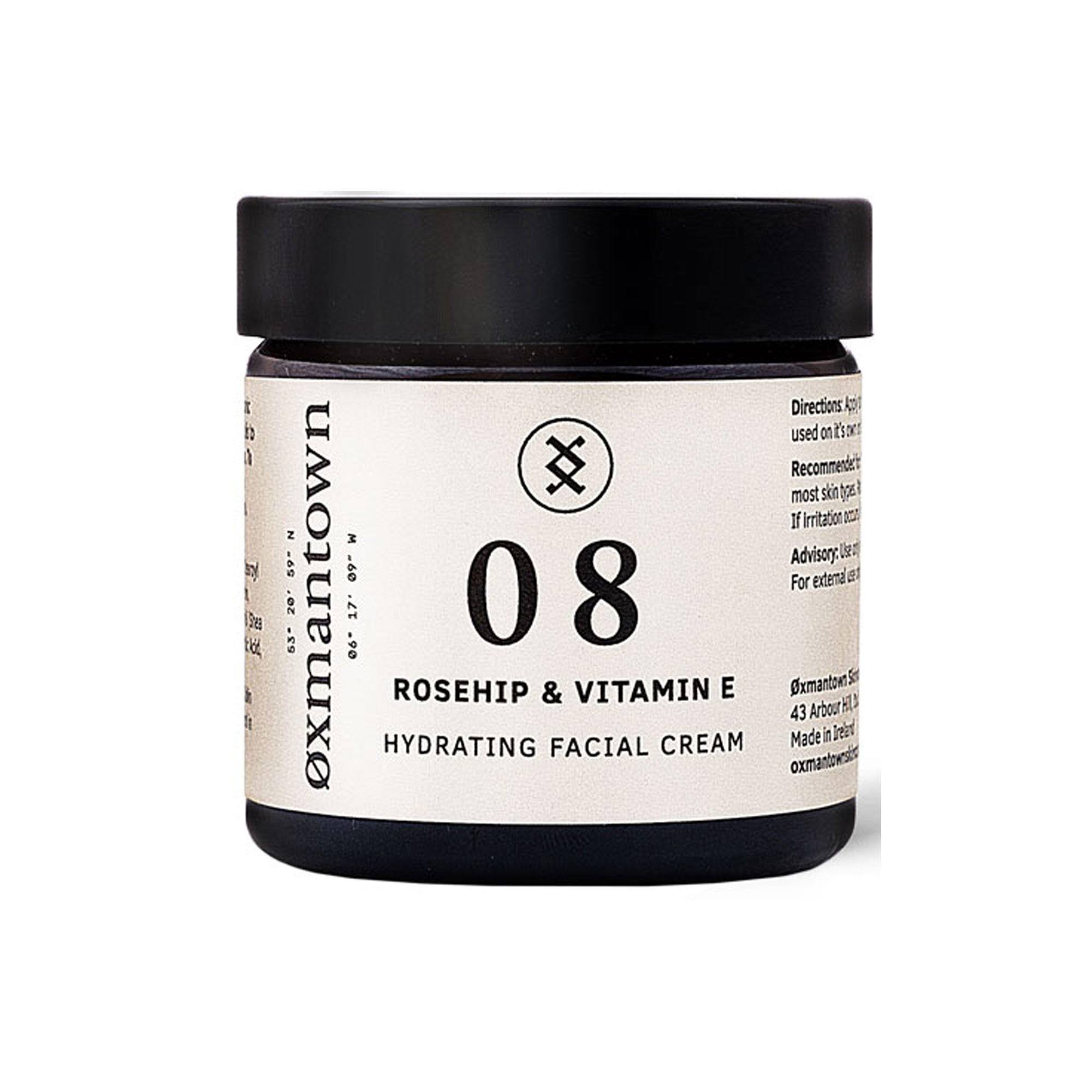 Oxmantown Skincare 08 Rosehip & Vitamin E Hydrating Facial Cream