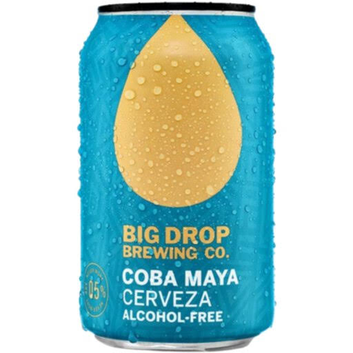 Big Drop Brewing Co - Mixed Sampler Can Pack 0.5% - Non Alcoholic Beer (12x335ml)
