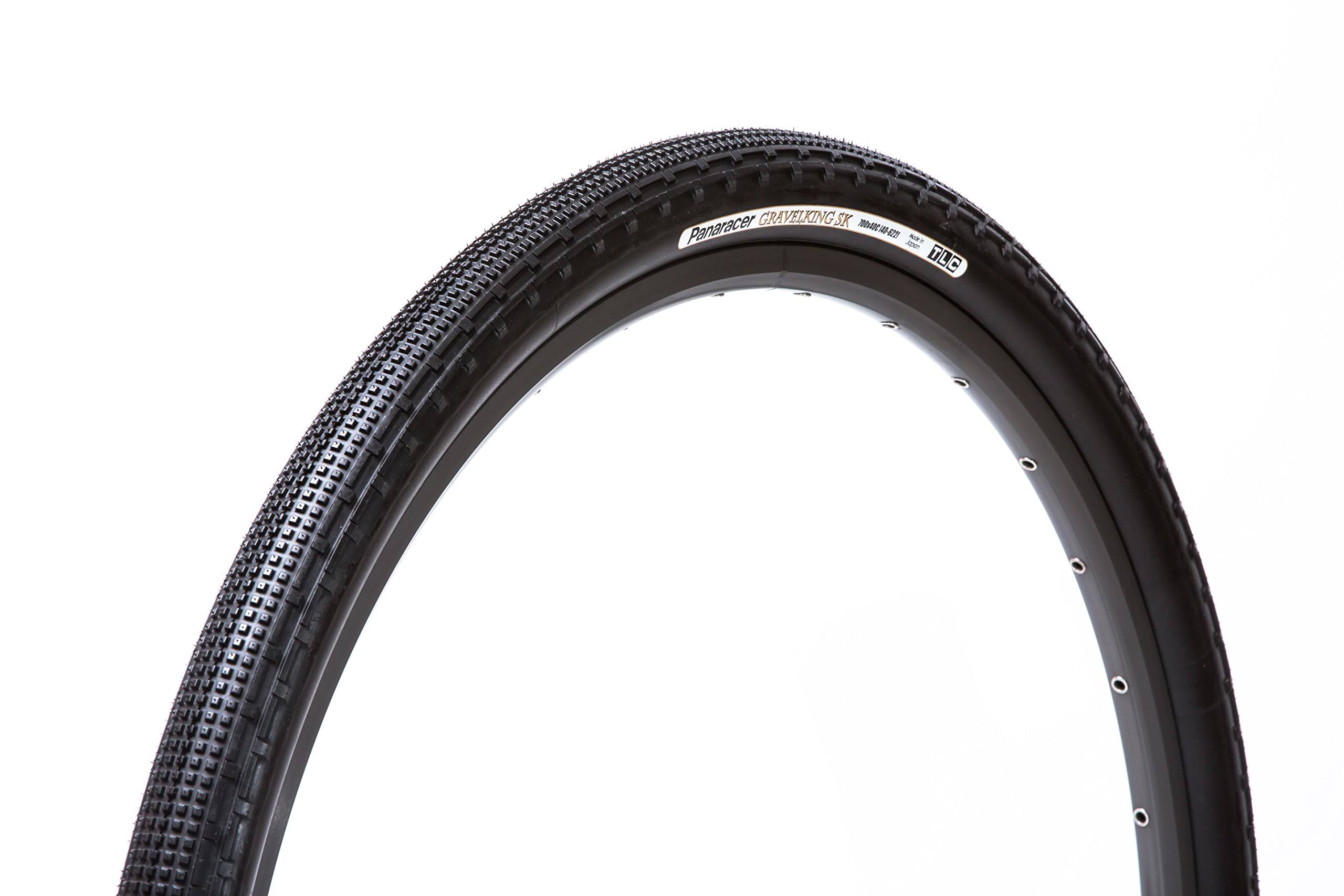 Panaracer Gravelking SK Bicycle Gravel Tire - Black, 700c x 38mm
