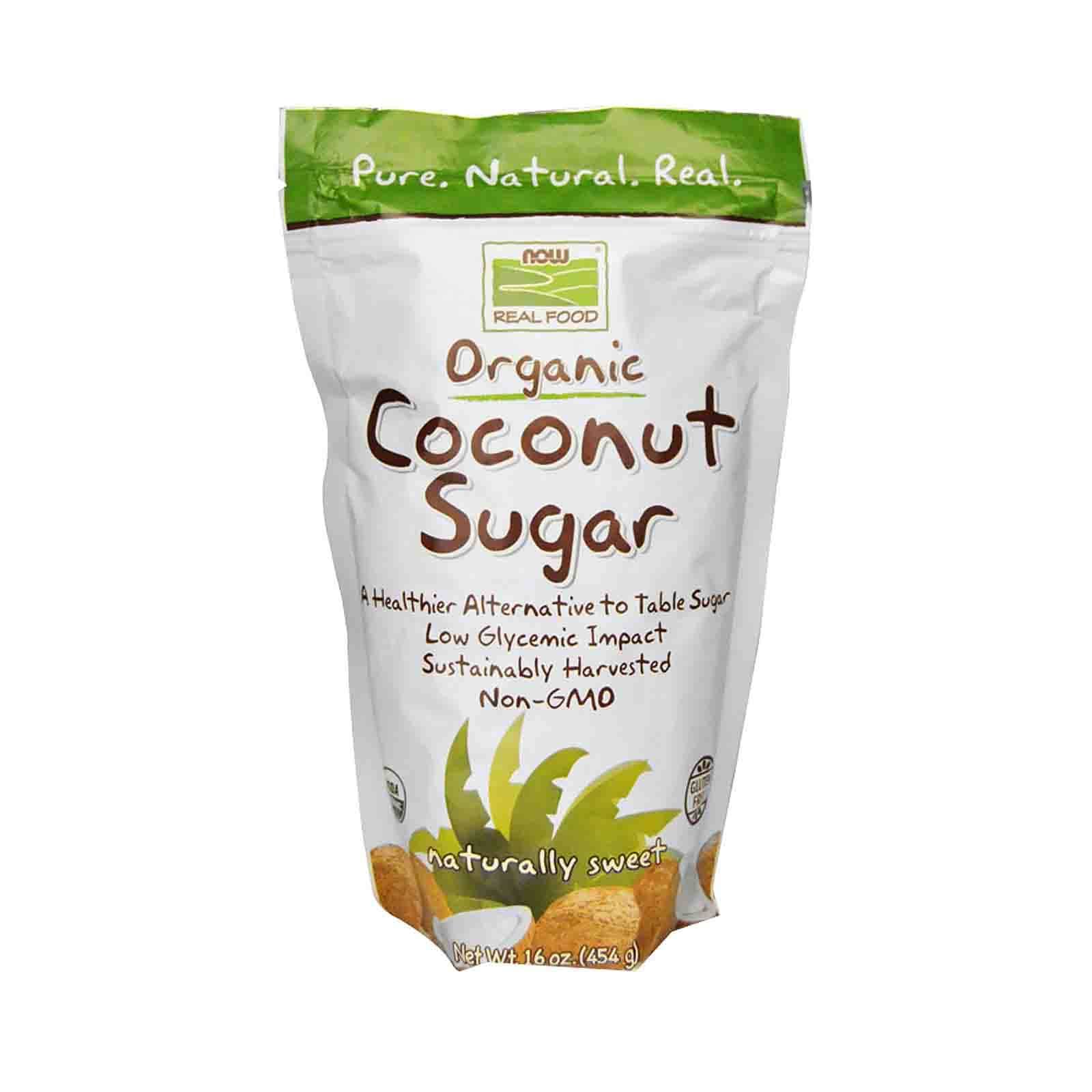 Now Foods Real Food Organic Coconut Sugar - 16oz