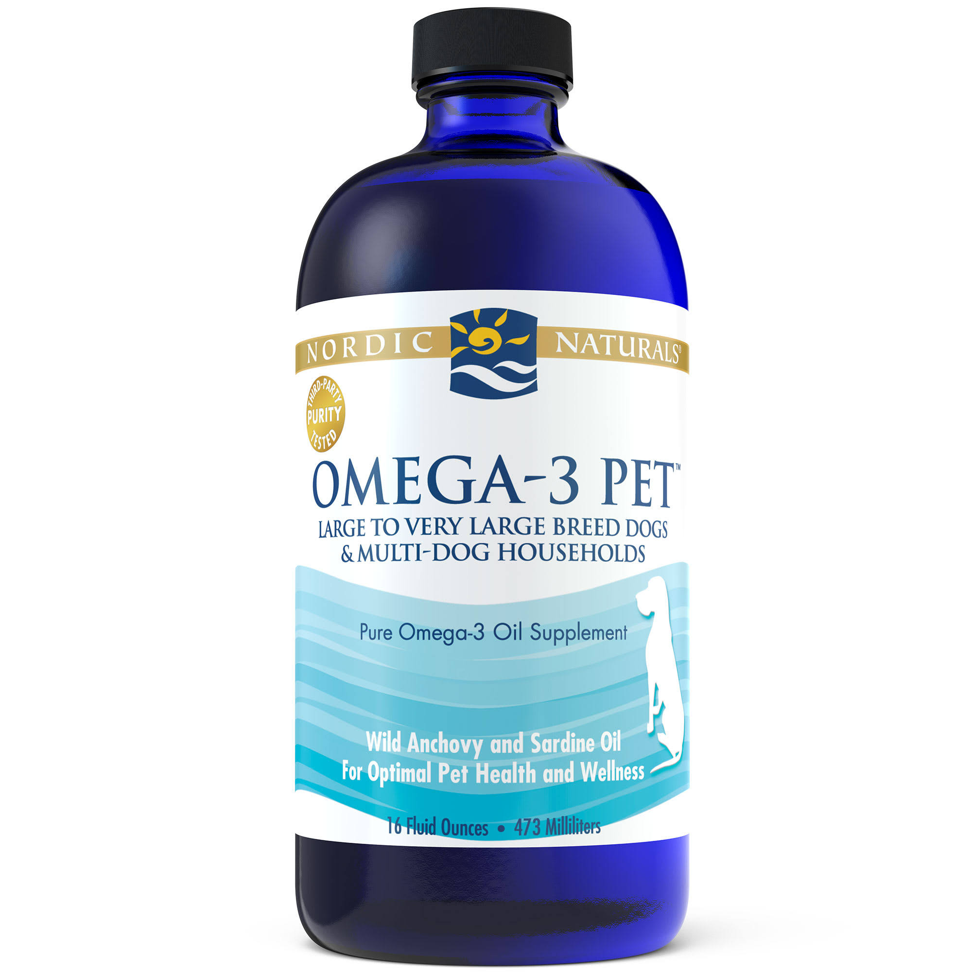Nordic Naturals Omega-3 Pet Pure Omega 3 Oil Supplement - 473ml