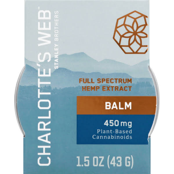 Charlottes Web Balm, 450 mg - 1.5 oz