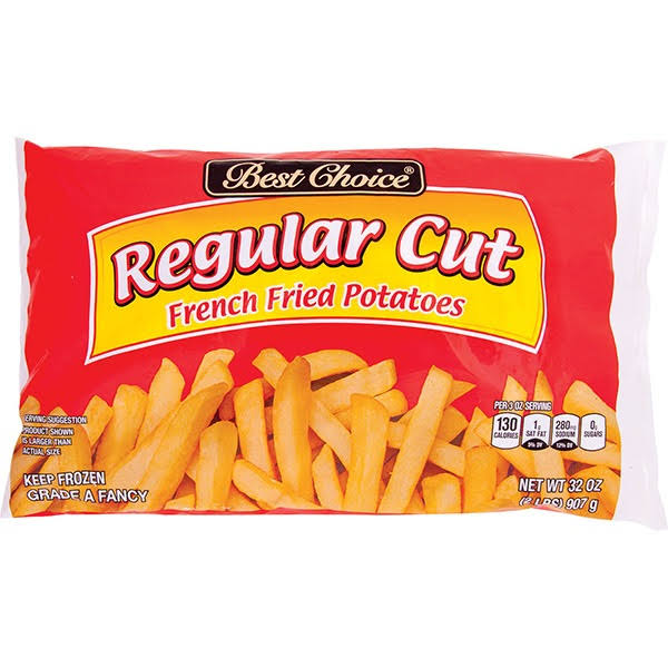 Best Choice Regular Cut Potatoes French Fries - 32 oz
