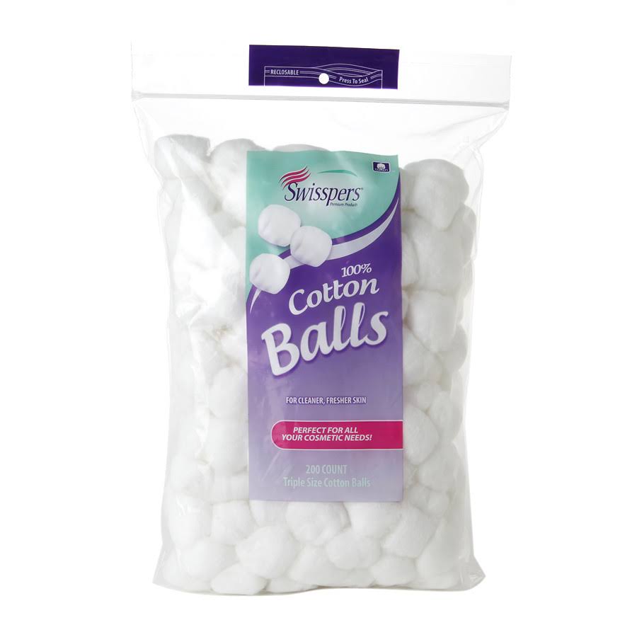 Swisspers Multicare Cotton Balls - 200 Pack