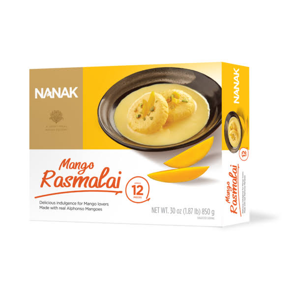 Nanak Mango Rasmalai - 12pcs