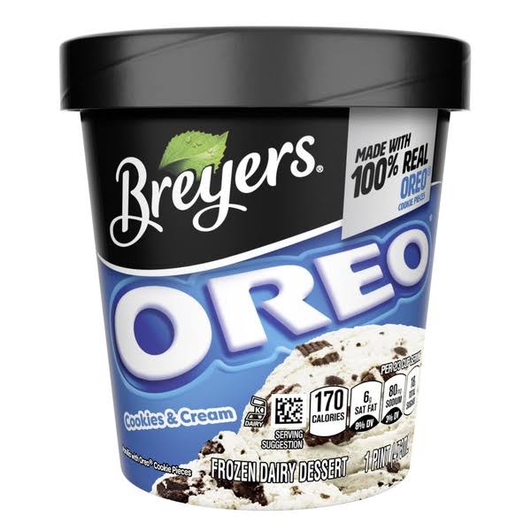 Breyers Blast! Oreo Cookies & Cream Ice Cream - 16oz