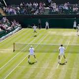 Doubles team at Wimbledon refuses to play after controversial Hawkeye line call