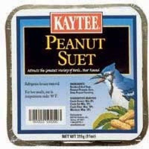 Kaytee Pet Products BKT51122 Suet Cake Peanut Pet Food - 11oz