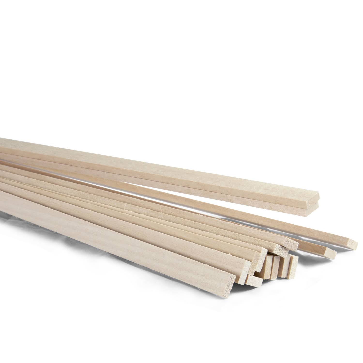 Midwest Basswood Strip - 3/16 x 1/2 x 24 in