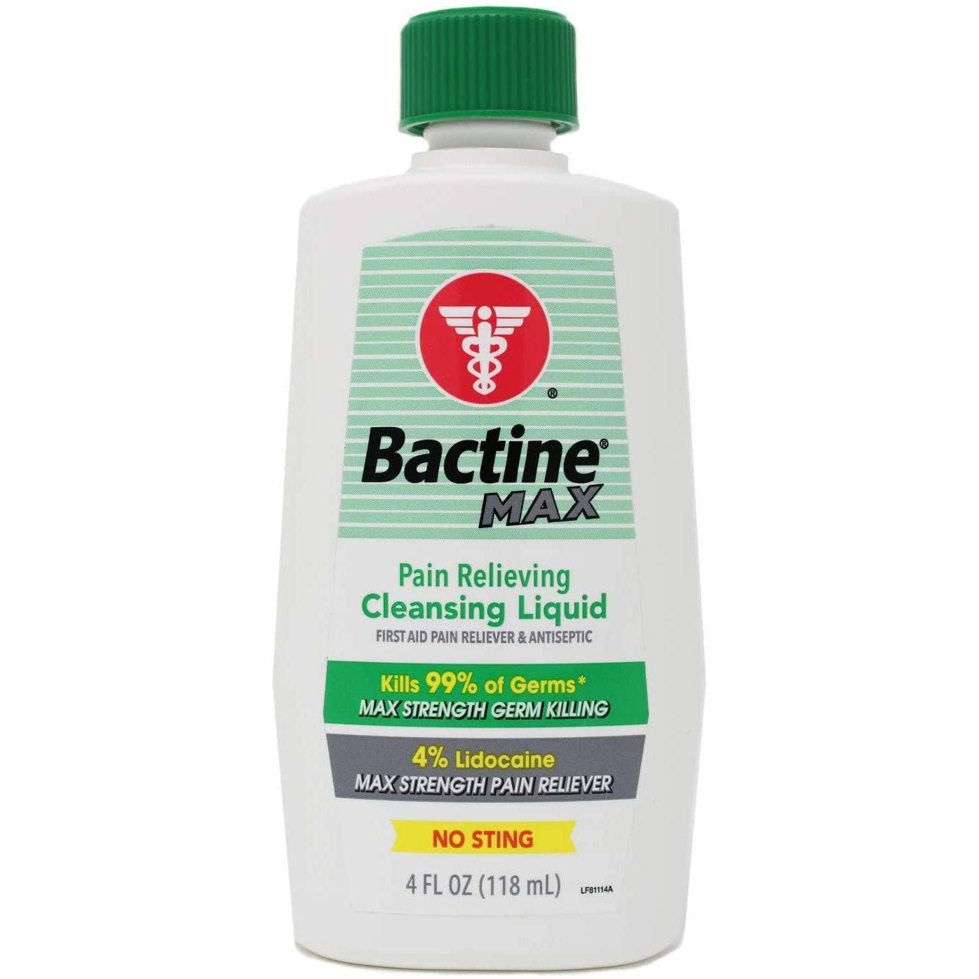 Bactine Original First Aid Liquid, 4 Oz (Pack of 2)