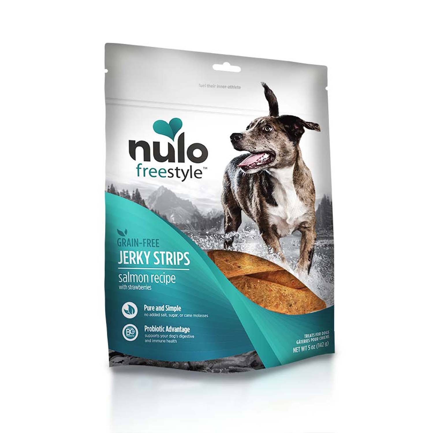 Nulo Freestyle Salmon Jerky Dog Treats / 5 oz