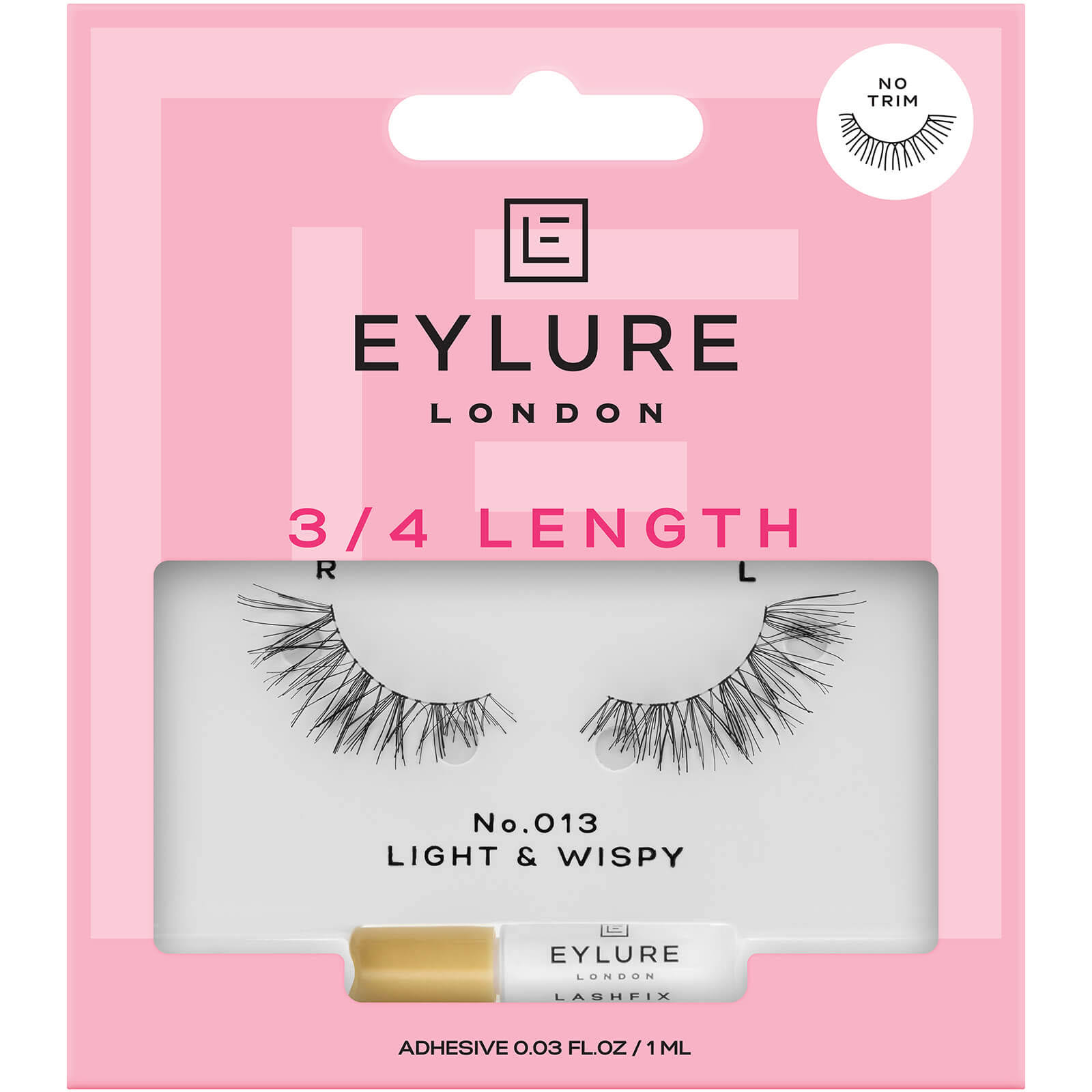Eylure 3/4 Length Lashes 013 - False Eyelashes