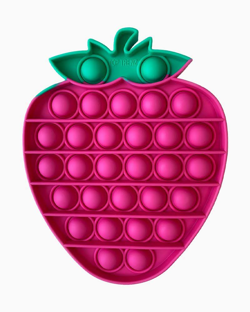 OMG Pop Fidgety Strawberry Pop Fidget Toy