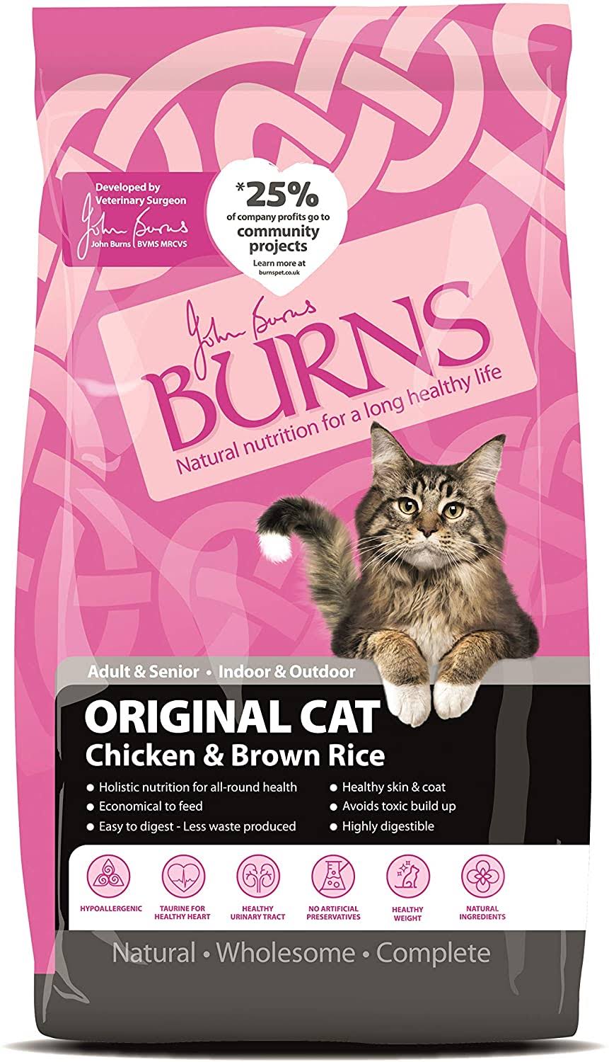Burns Original Cat Food - Chicken & Brown Rice, 2kg