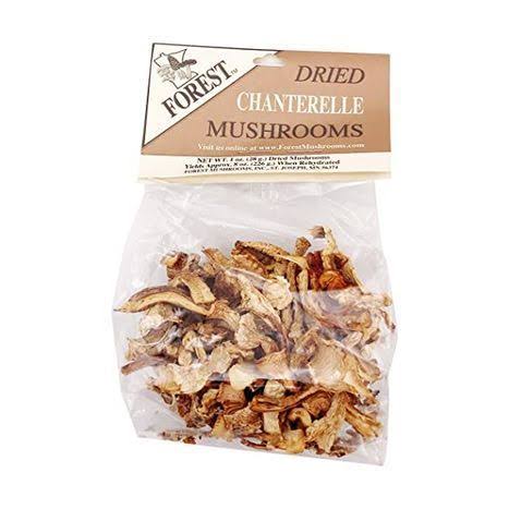 Forest Dried Chanterelle Mushrooms - 1 Ounce - Bread Garden Market - Delivered by Mercato