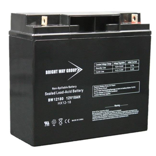 Bright Way Group Bwg 12180 Nb Battery