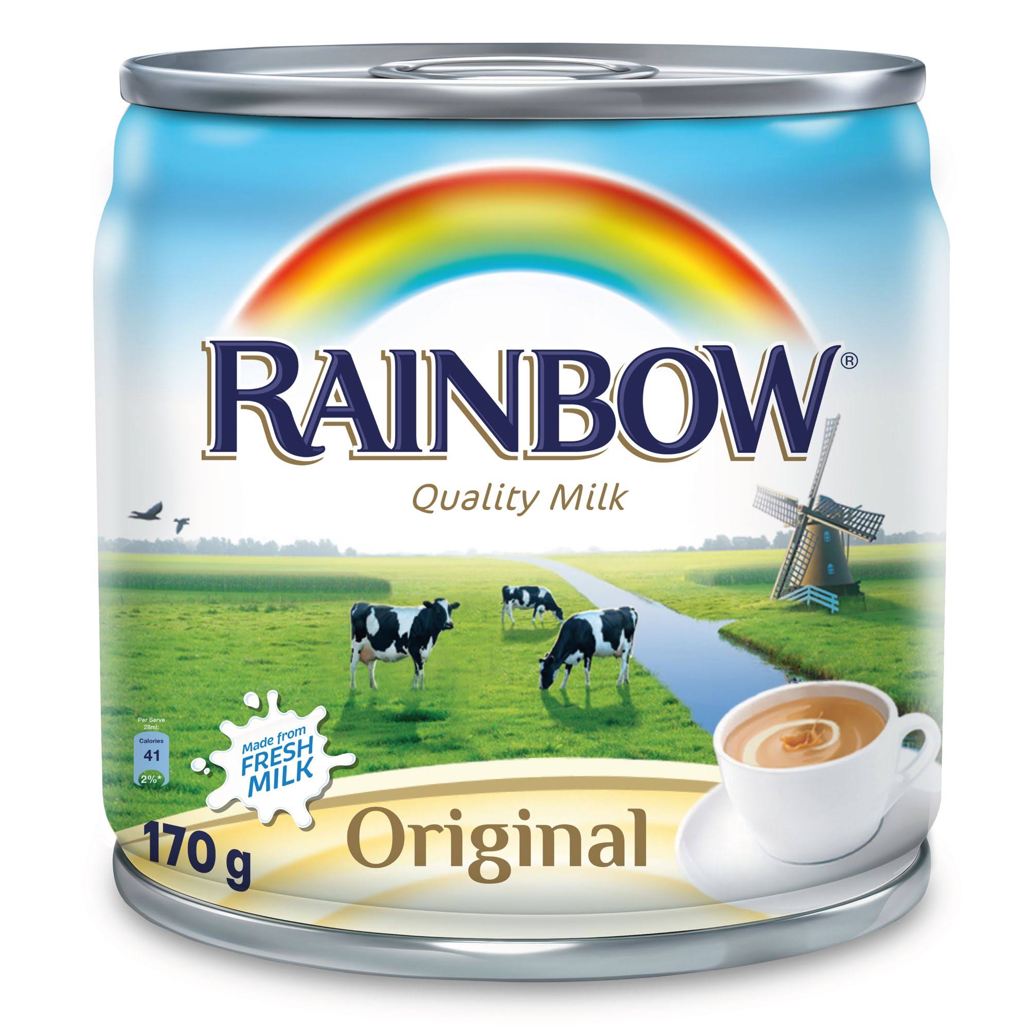 Rainbow Original Evaporated Milk - 170g