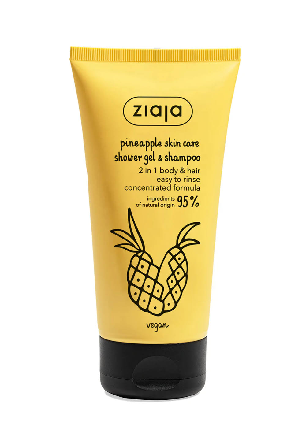 Pineapple shower gel & shampoo 2 in 1 body & Hair / 160 ml