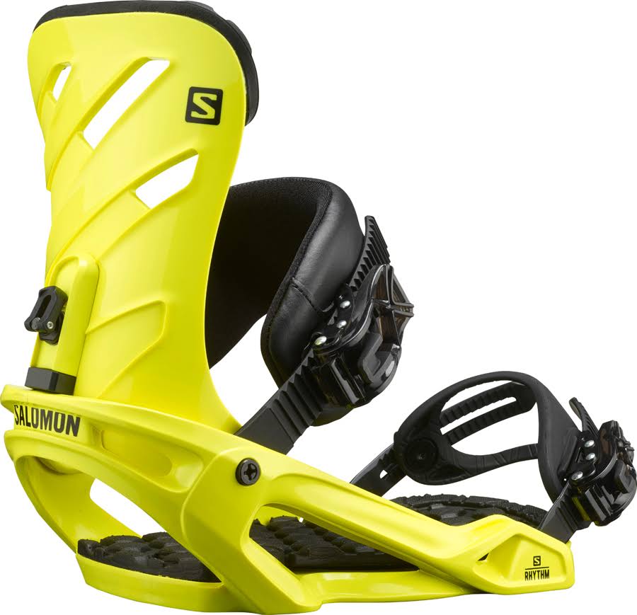 Salomon Rhythm Snowboard Bindings, L Yellow 2022