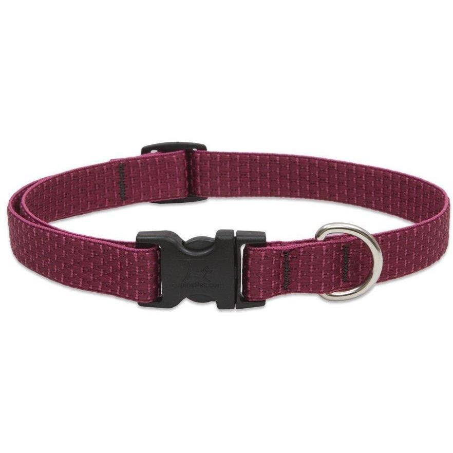 Lupine Eco Dog Collar Berry - 14 in