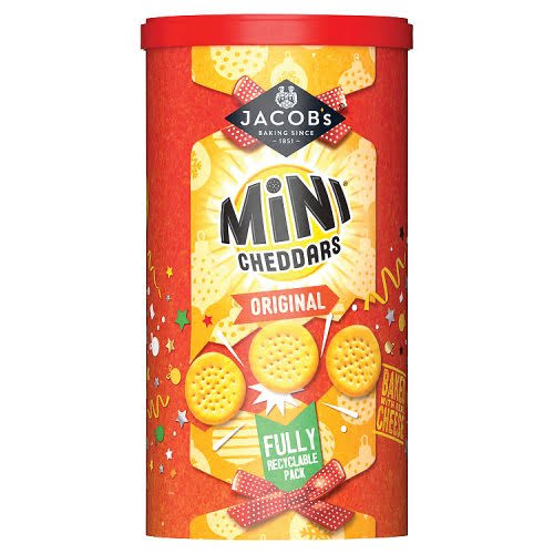 Jacob's Cheesonal Mini Cheddars Original Biscuits - 260g