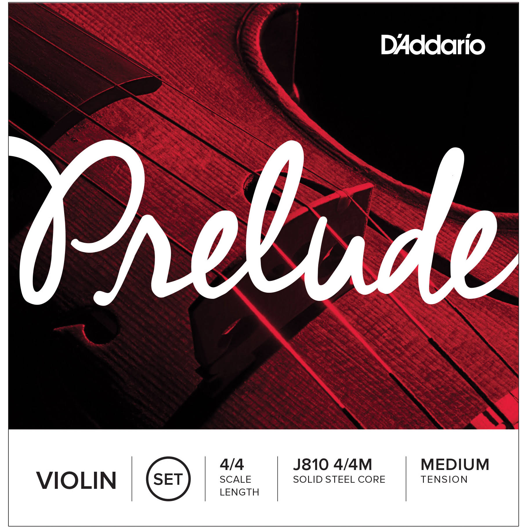 D'Addario J810 4/4 Scale Violin Strings