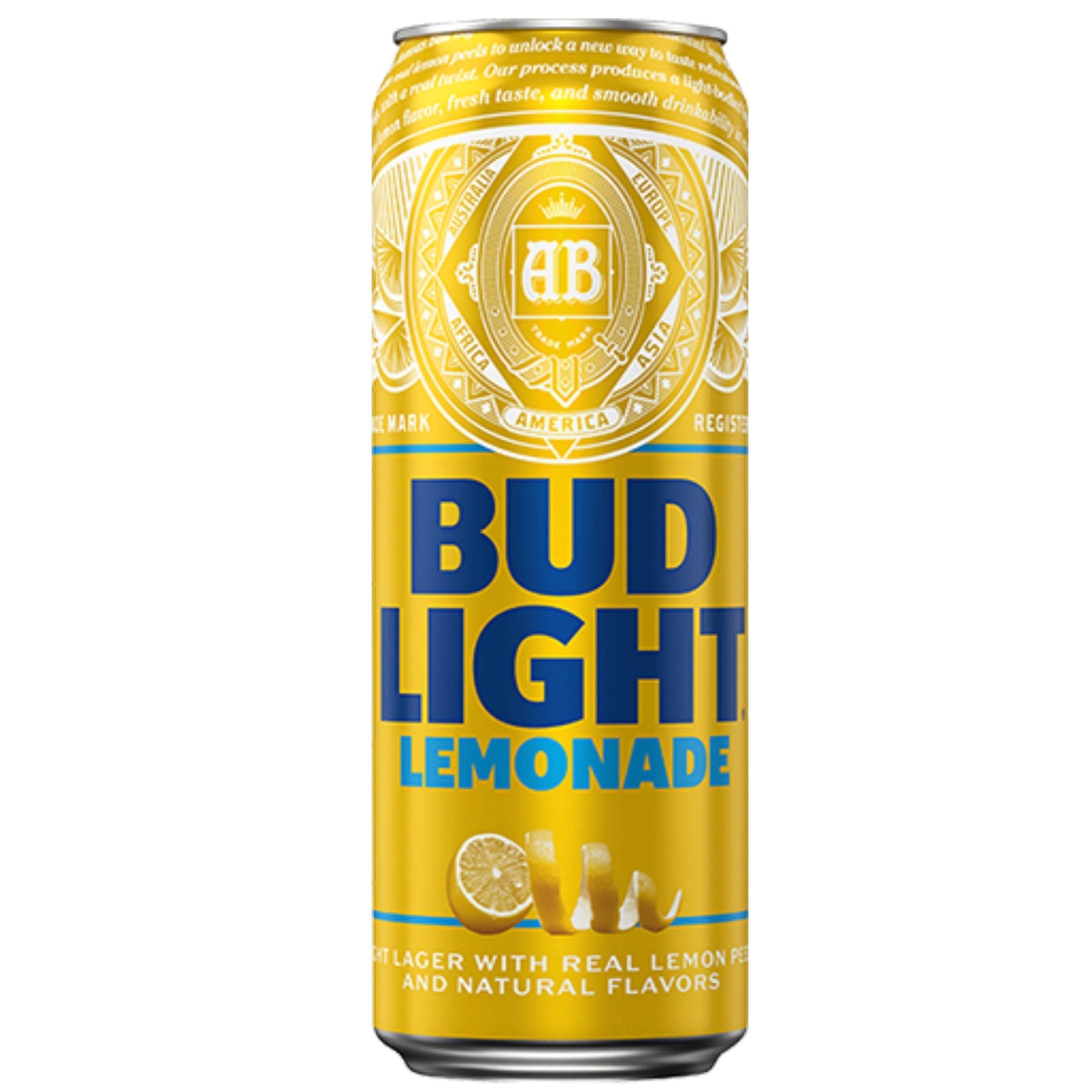 Bud Light Beer, Light Lager, Lemonade - 25 fl oz