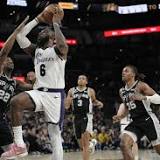 With Anthony Davis (calf) out, LeBron James does it all as Lakers beat Spurs again