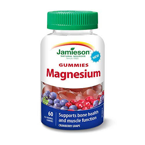Jamieson Magnesium Gummies, 60's