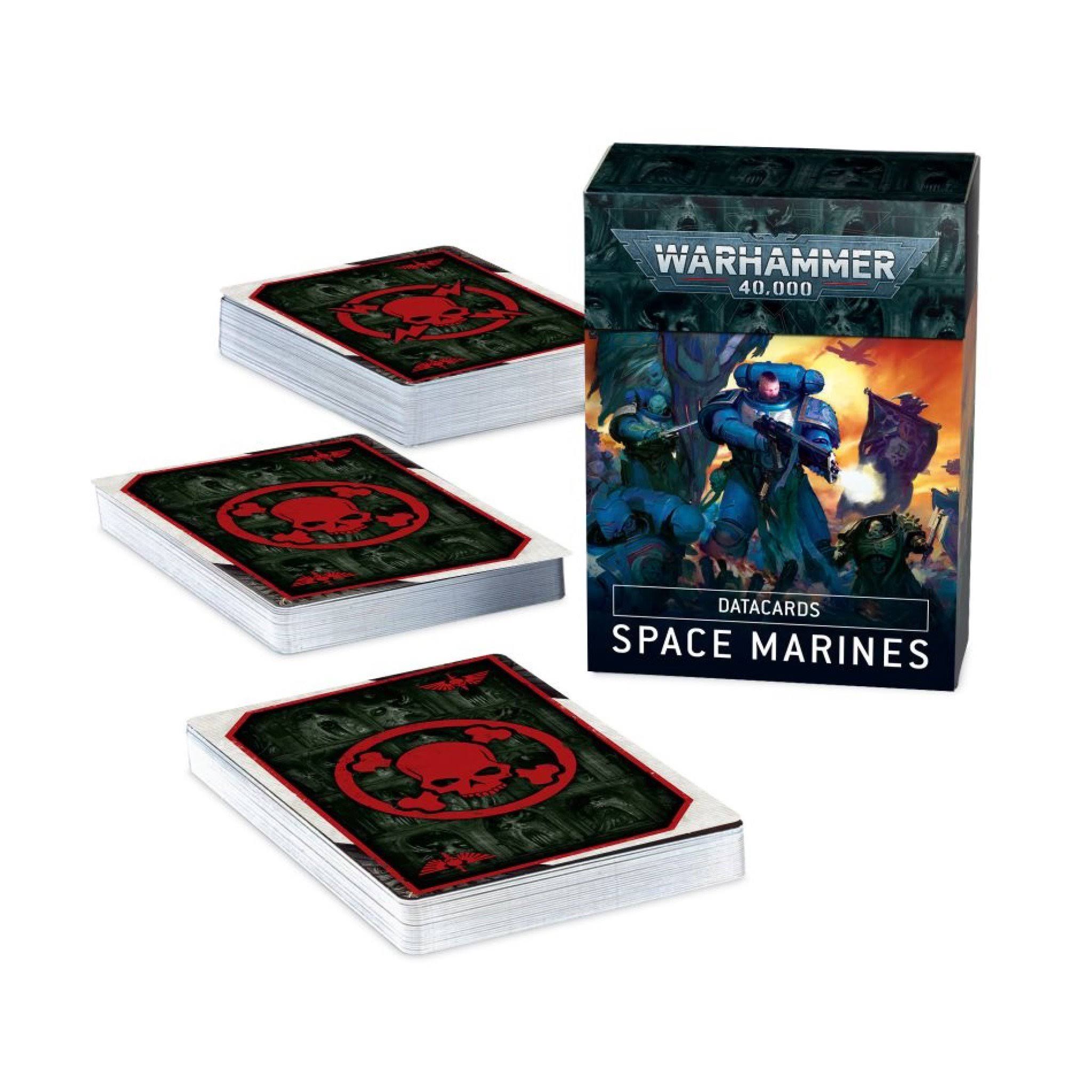 Warhammer 40K Datacards Space Marines