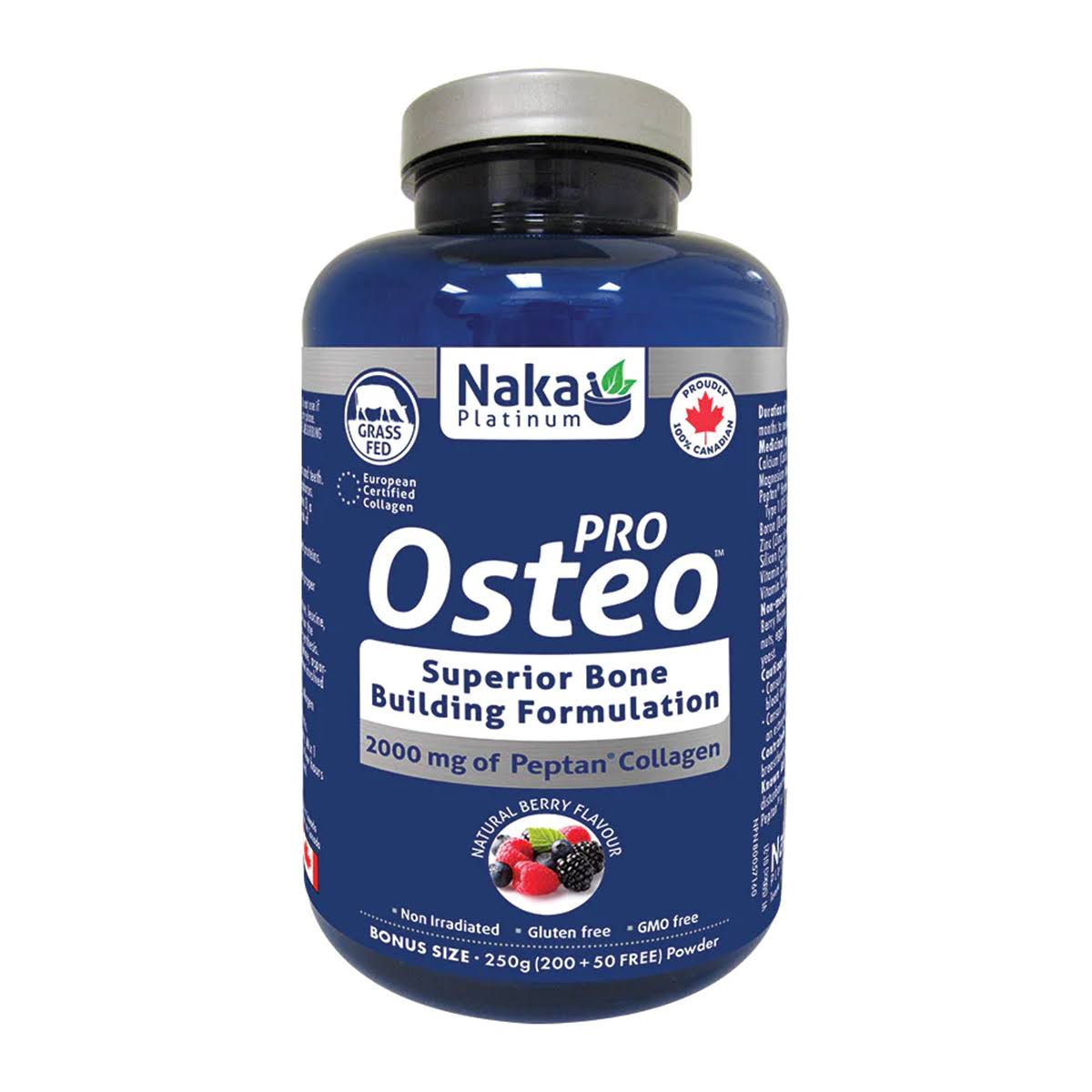 Pro Osteo (Natural Berry) - 200g + Bonus Item - Naka