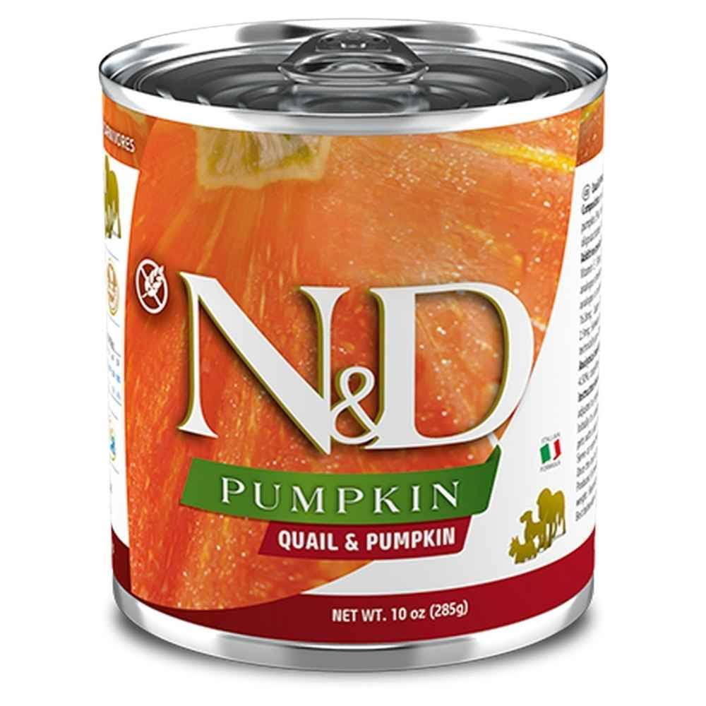 N and D Adult Dog Food - Quail and Pumpkin, 285g