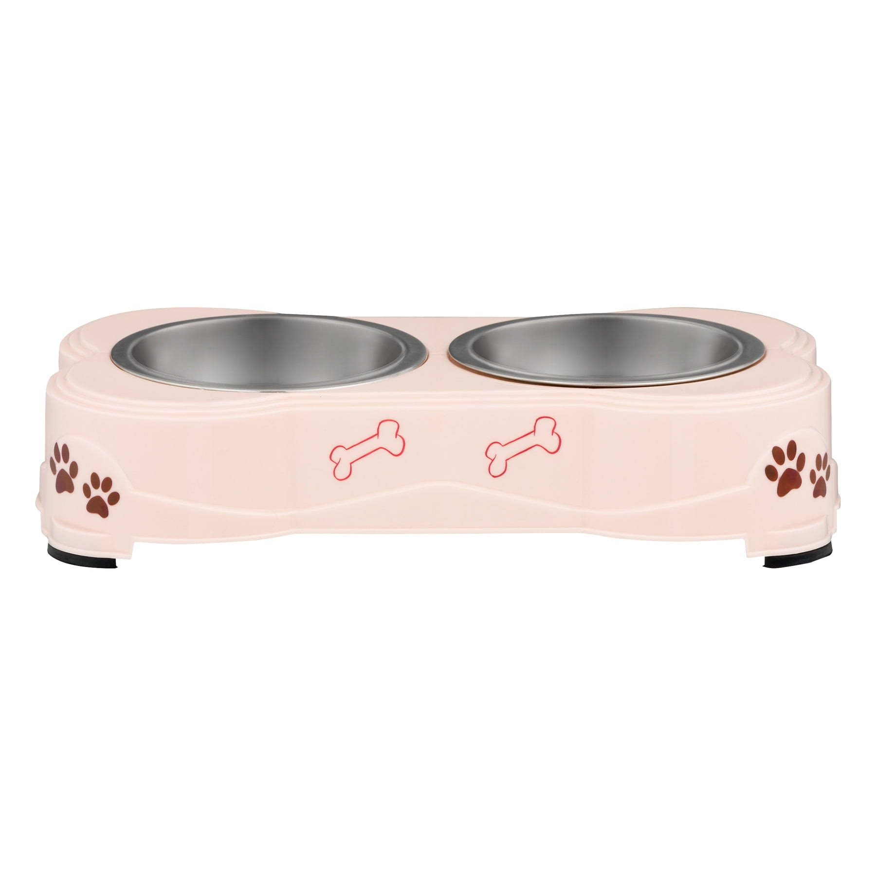 Loving Pets Dolce Diner Dog Bowl - Pink, Small
