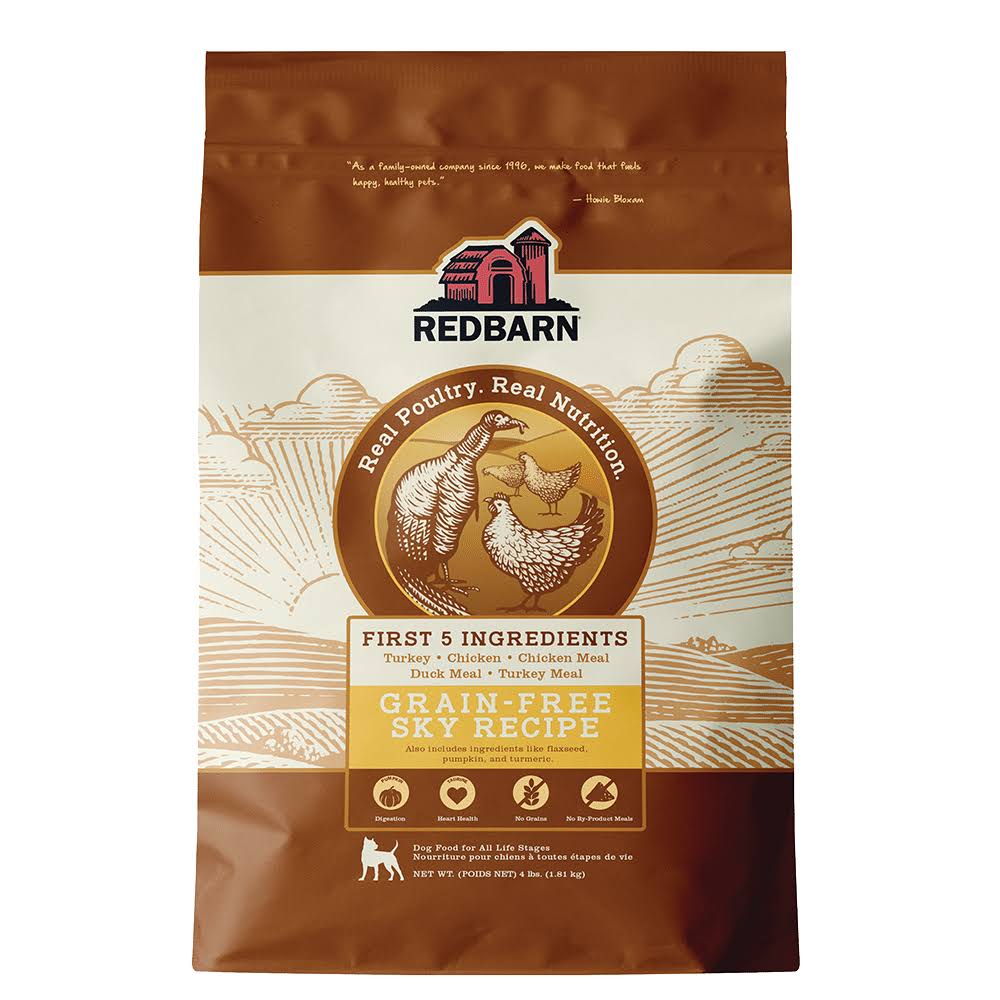 Redbarn Dog Food 4lb Grain-Free Sky Recipe