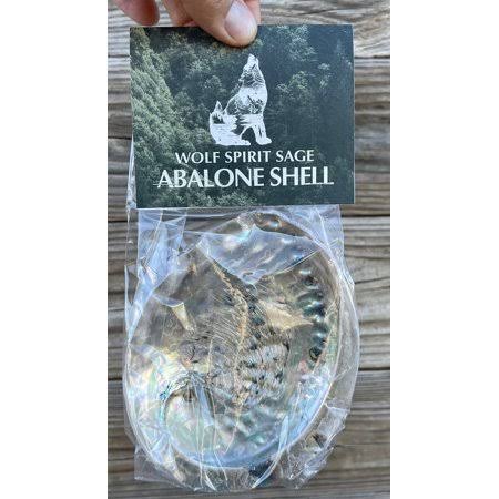 Abalone Shell (5 inch - 5-1/2 inch) for Smudging, Size: One Size