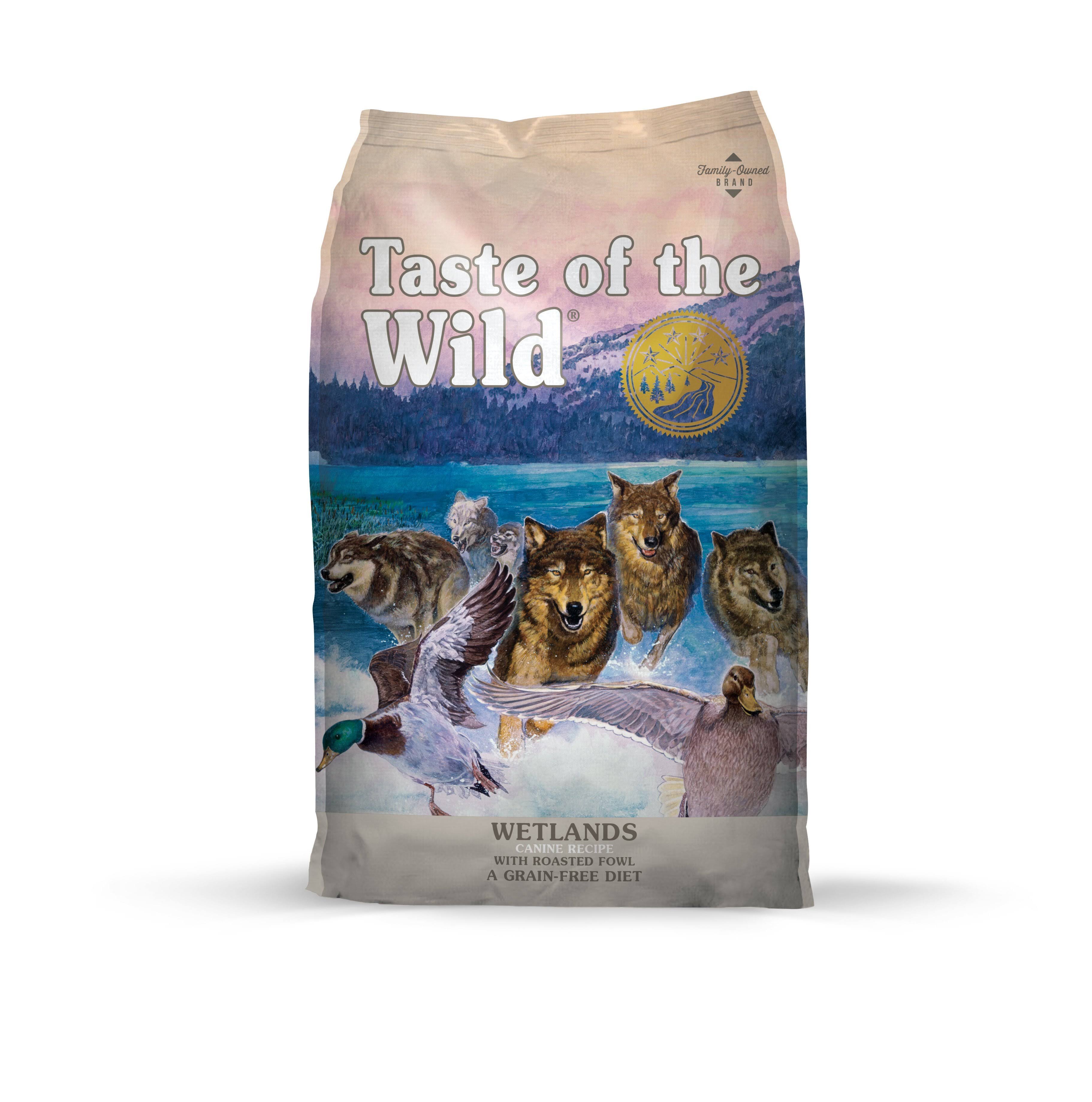Taste of the Wild Wetlands with Roasted Fowl Dog Food [14lb]